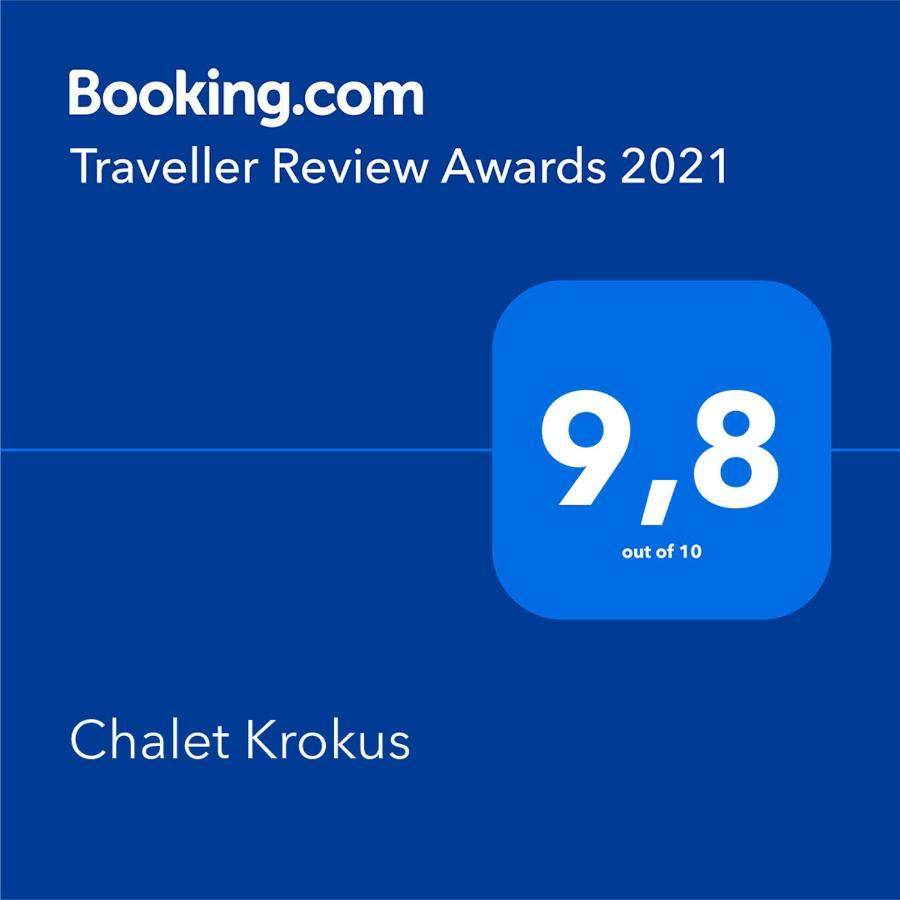 Chalet Krokus Riederalp Eksteriør bilde