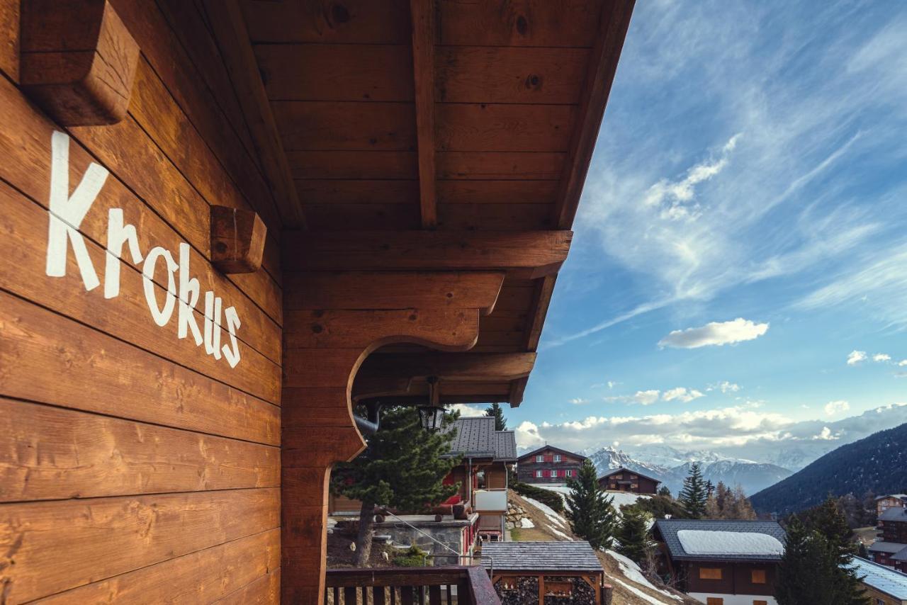 Chalet Krokus Riederalp Eksteriør bilde